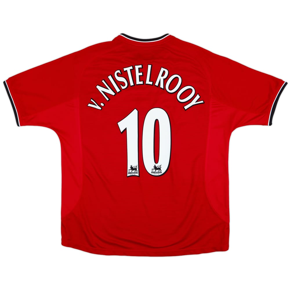 2000-02 Manchester United Home Shirt V.Nistelrooy #10 - 6/10 - (XL)