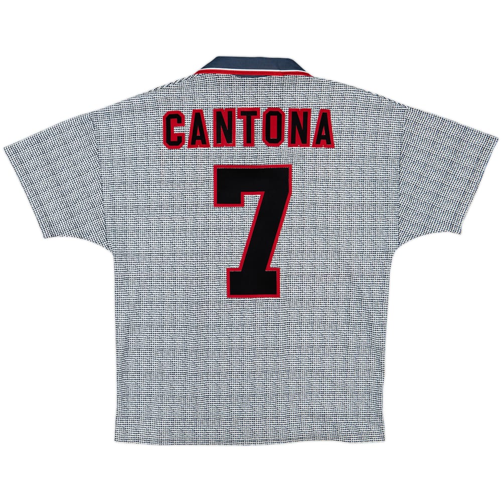 1995-96 Manchester United Away Shirt Cantona #7 - 5/10 - (L)