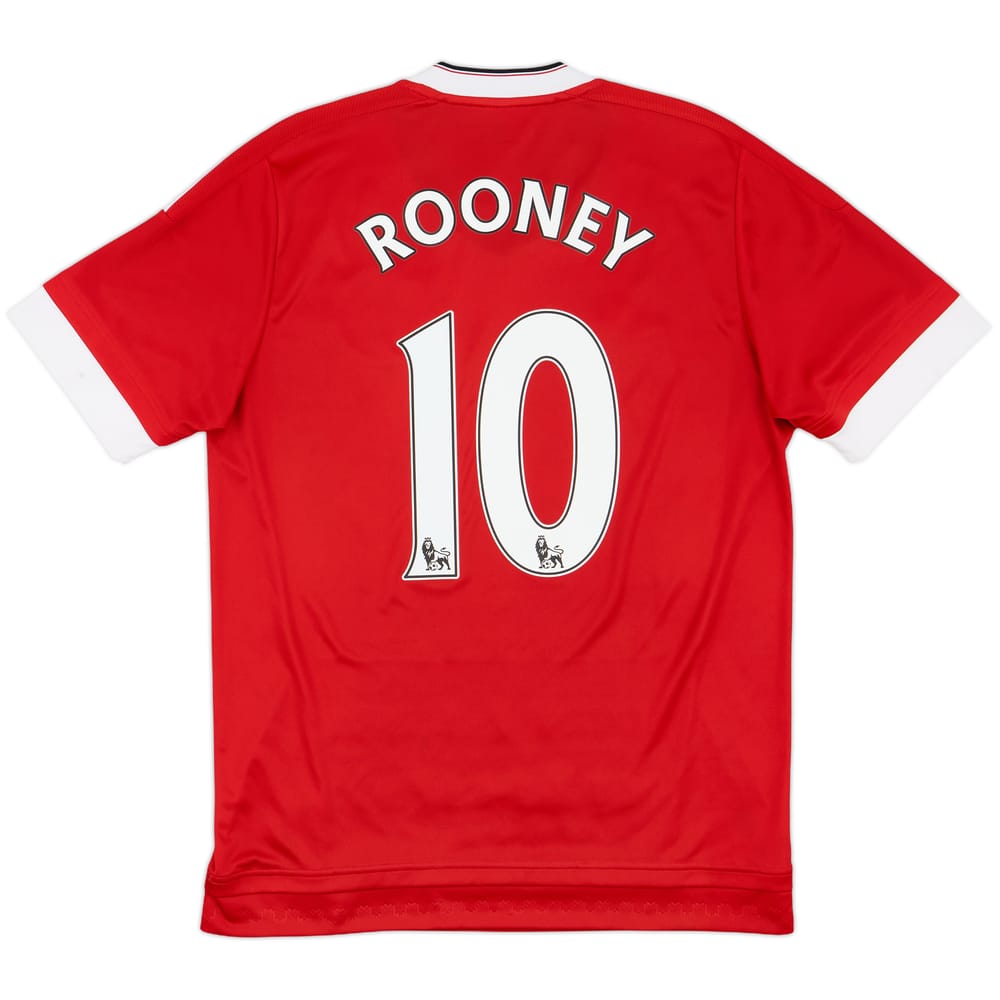 2015-16 Manchester United Home Shirt Rooney #10 - 5/10 - (M)