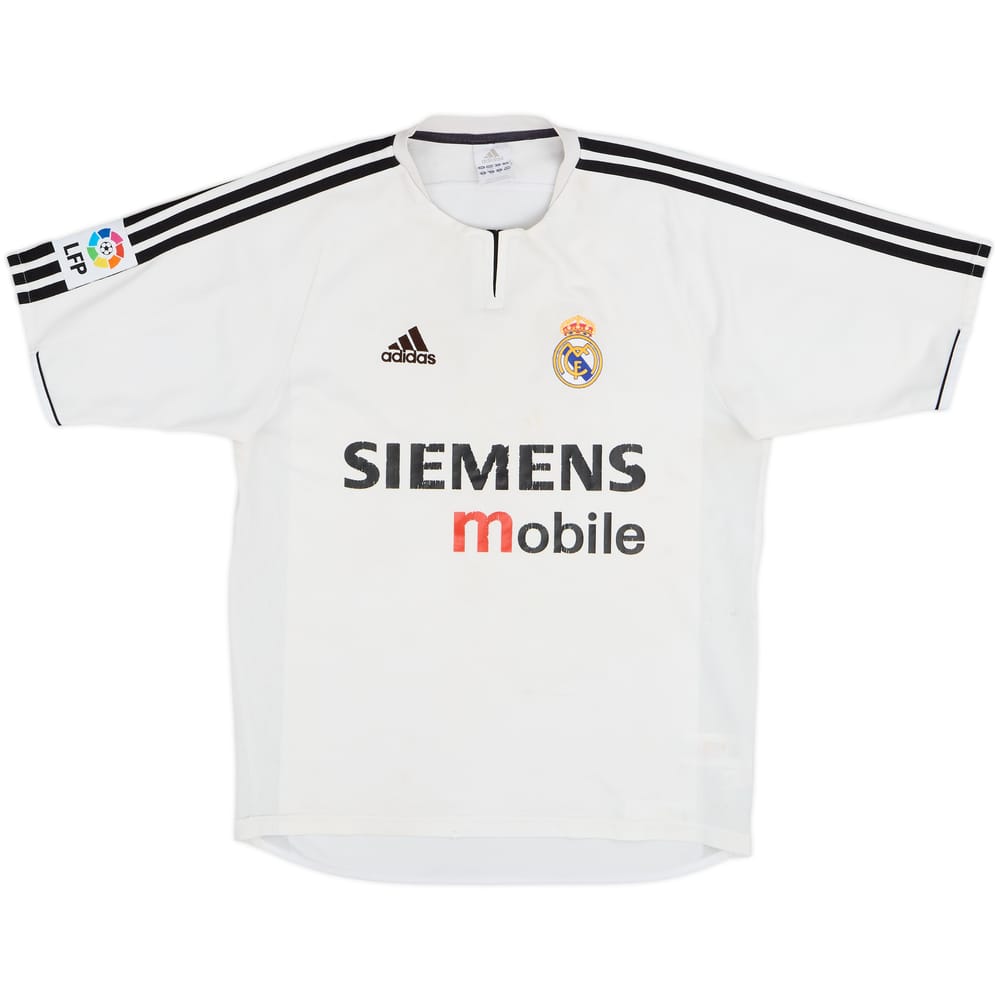 2003-04 Real Madrid Home Shirt - 4/10 - (S)