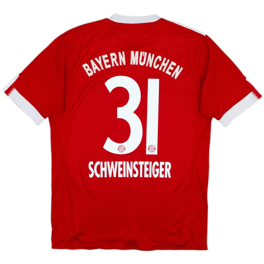 2009-10 Bayern Munich Home Shirt Schweinsteiger #31 - 5/10 - (L)