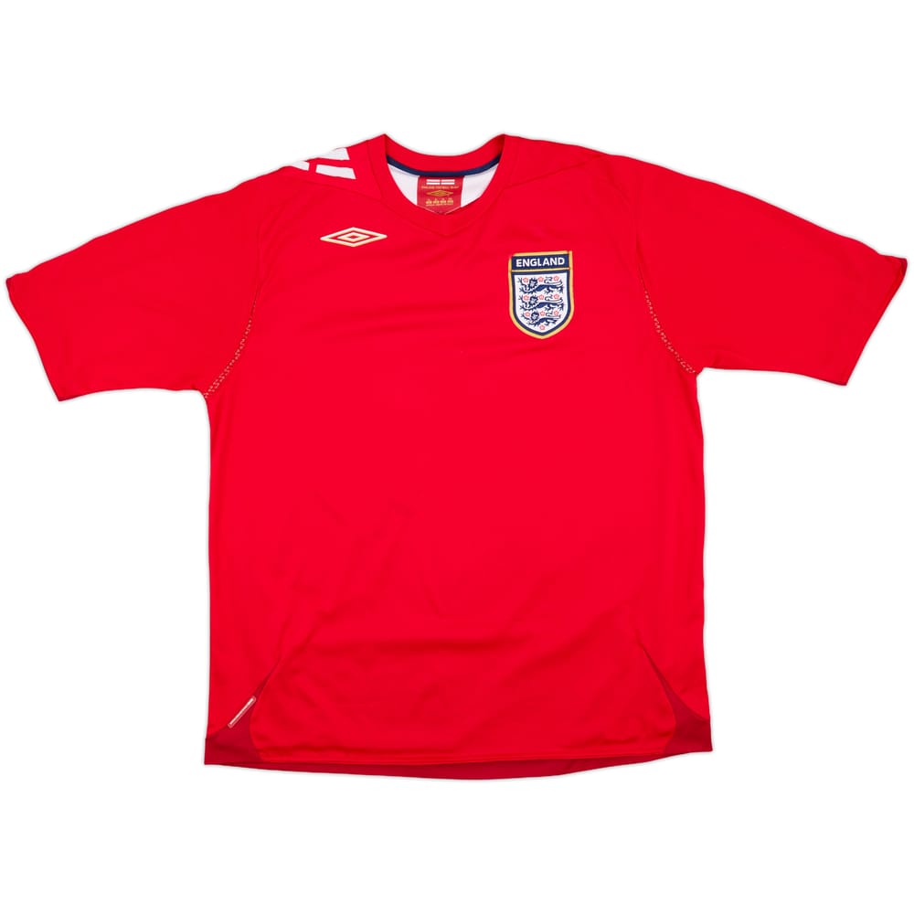 2006-08 England Away Shirt - 4/10 - (XL)