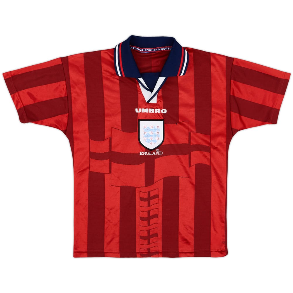 1997-99 England Away Shirt - 5/10 - (M.Boys)