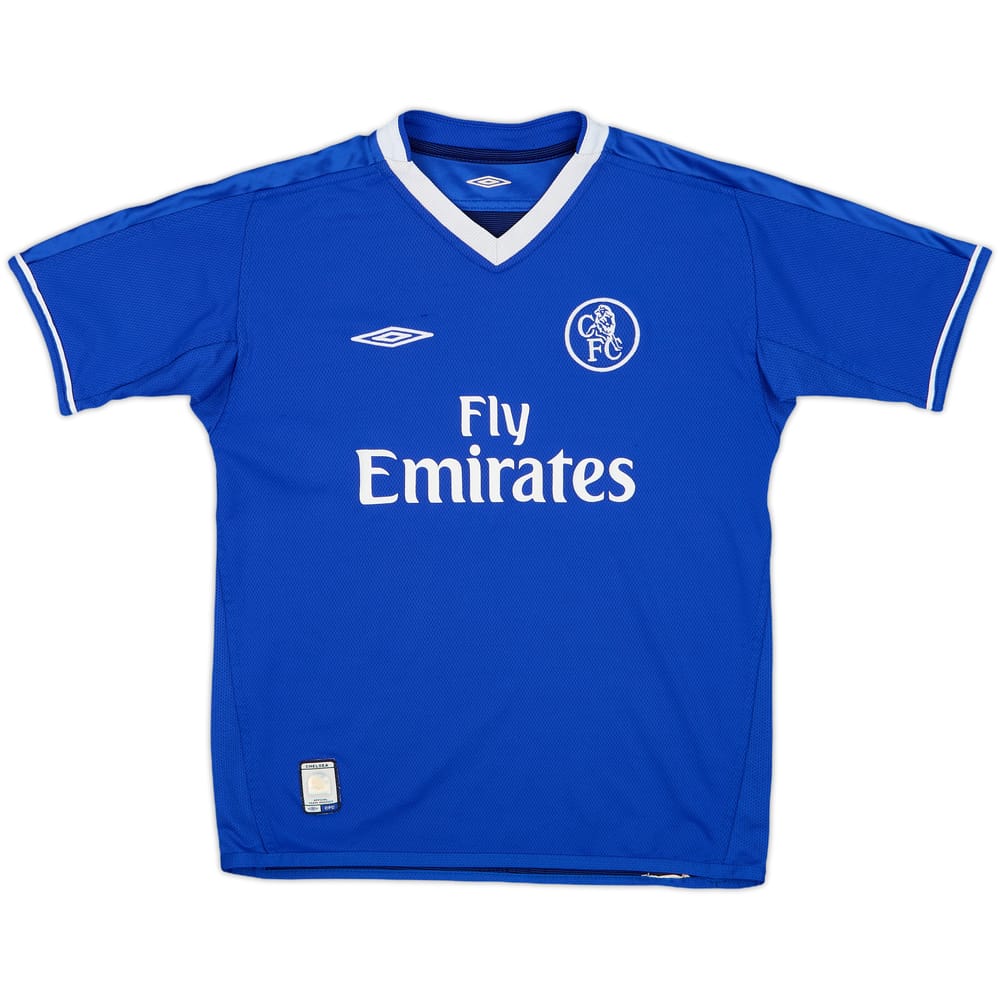 2003-05 Chelsea Home Shirt - 7/10 - (XL.Boys)