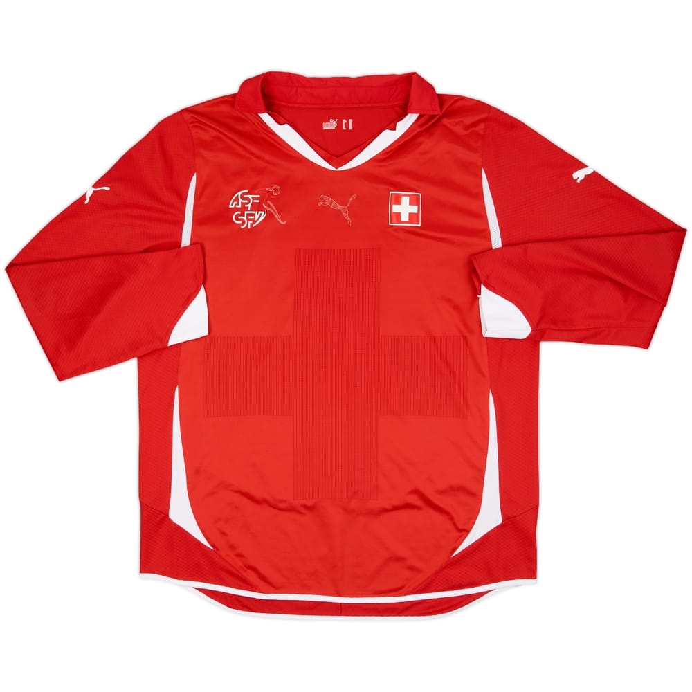 2010-11 Switzerland Home L/S Shirt - 5/10 - (XL)