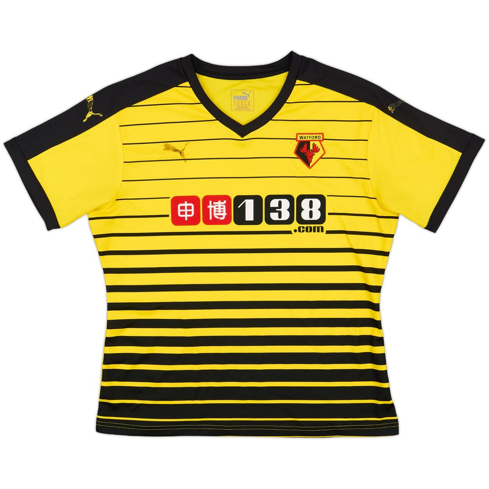 2015-16 Watford Home Shirt - 4/10 - (Women's M)