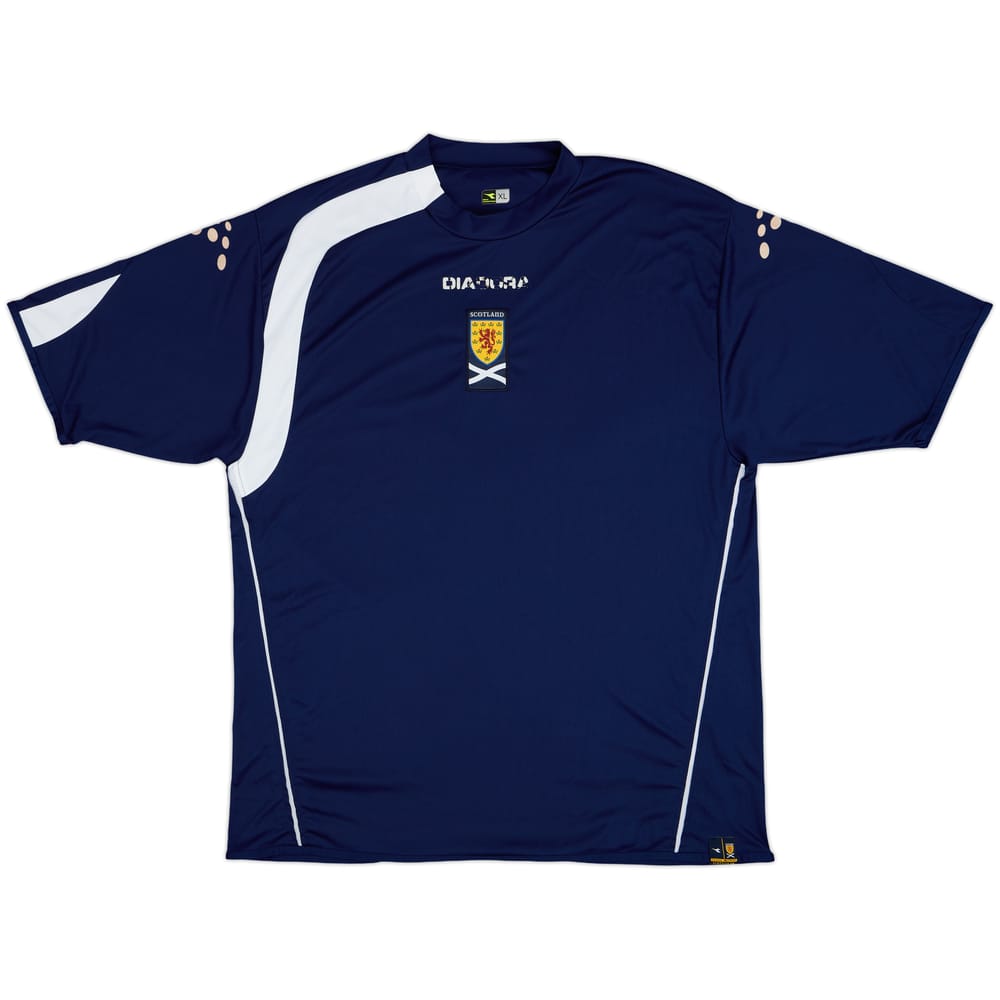 2005-06 Scotland Home Shirt - 4/10 - (XL)