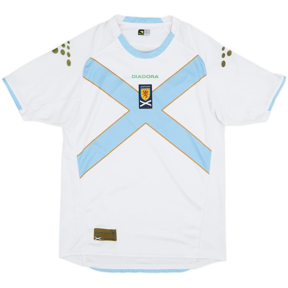 2007-08 Scotland Away Shirt - 4/10 - (L.Boys)