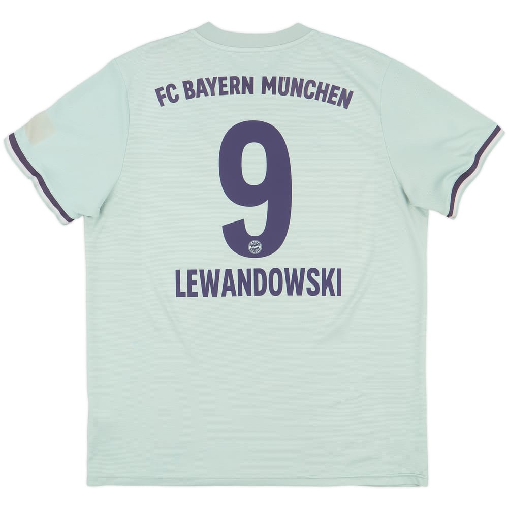 2018-19 Bayern Munich Away Shirt Lewandowski #9 - 6/10 - (XL)