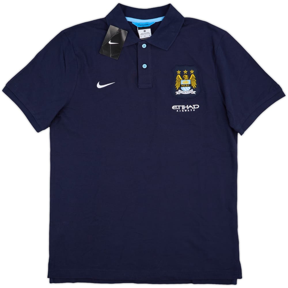 2013-14 Manchester City Nike Polo Shirt (M)