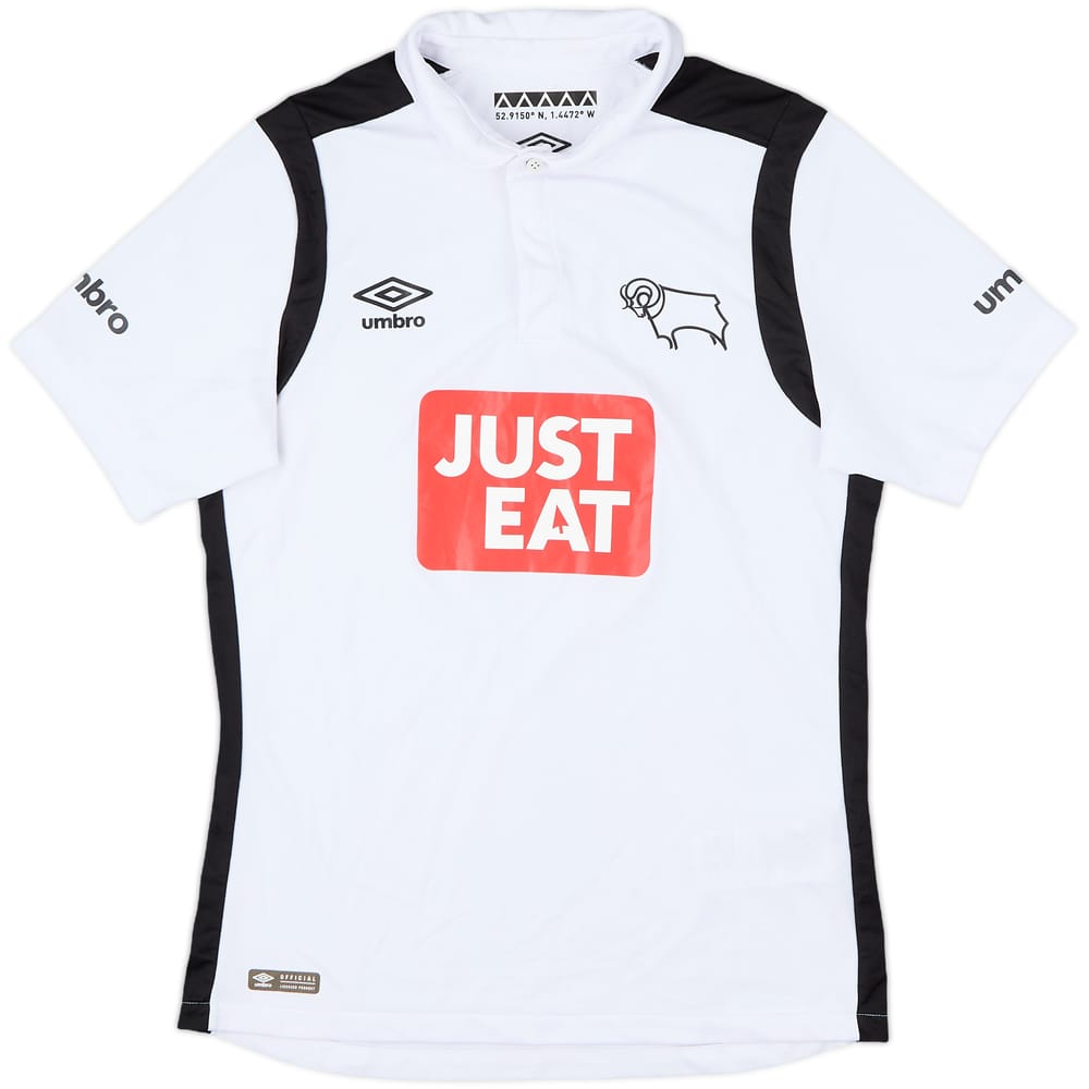 2016-17 Derby County Home Shirt - 9/10 - (S)