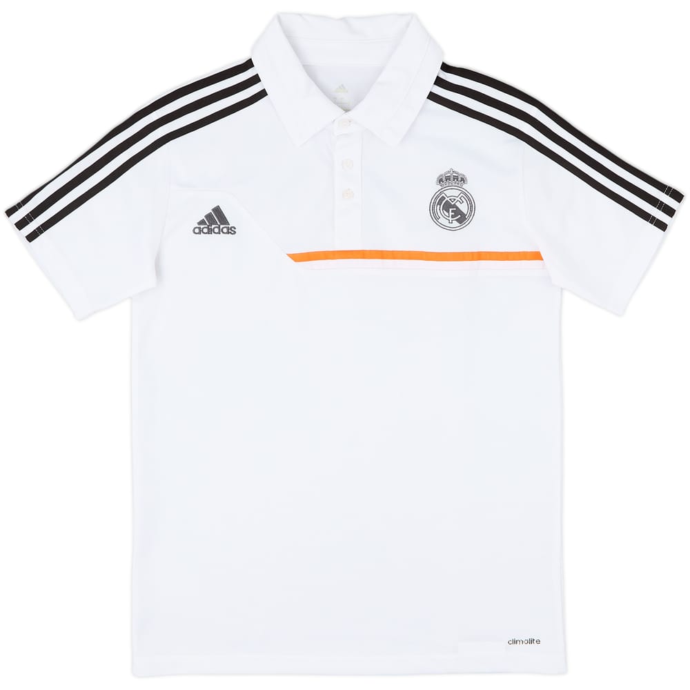 2013-14 Real Madrid adidas Polo Shirt - 8/10 - (S)