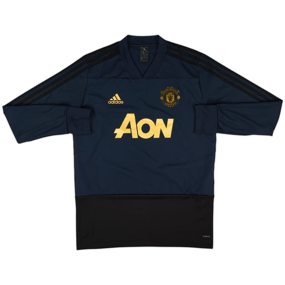 2018-19 Manchester United adidas Training Top - 8/10 - (M)