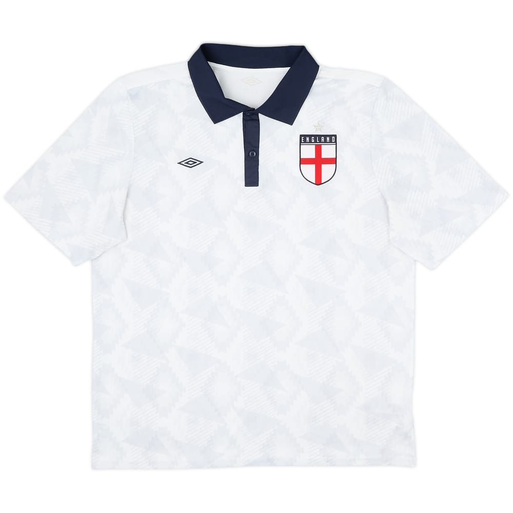 2018-19 England Retro Umbro Polo Shirt - 8/10 - (XL)
