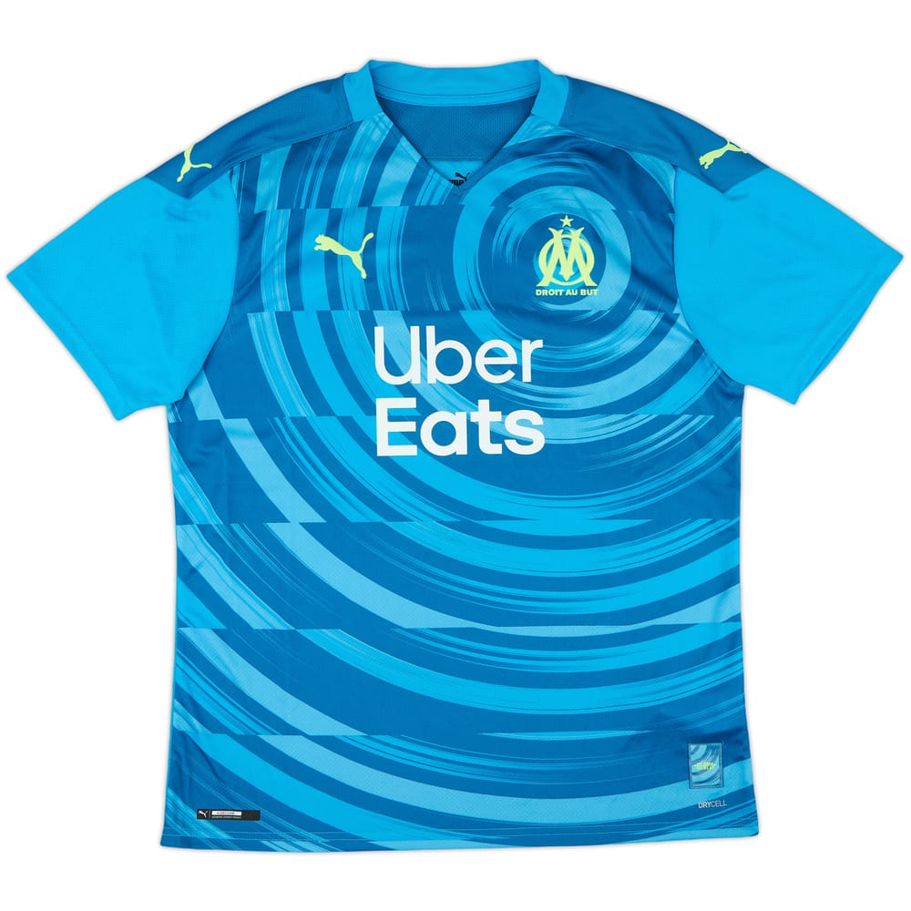 2020-21 Olympique Marseille Third Shirt - 9/10 - (L)