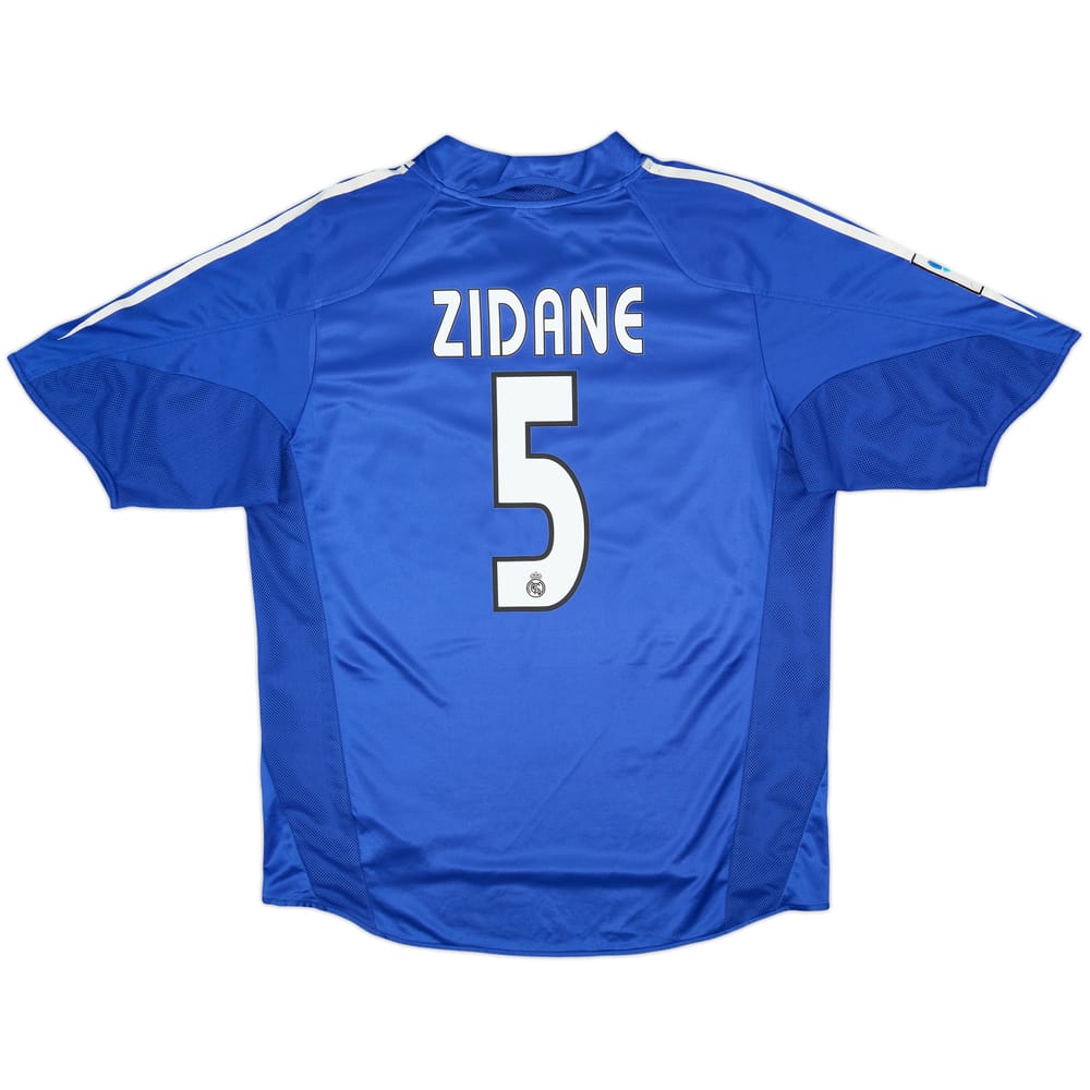 2004-05 Real Madrid Third Shirt Zidane #5 - 7/10 - (L)