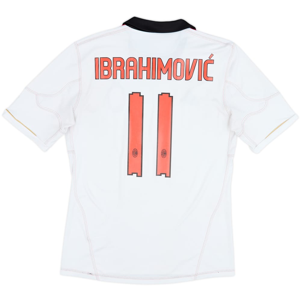 2010-11 AC Milan Away Shirt Ibrahimovic #11 - 6/10 - (M)