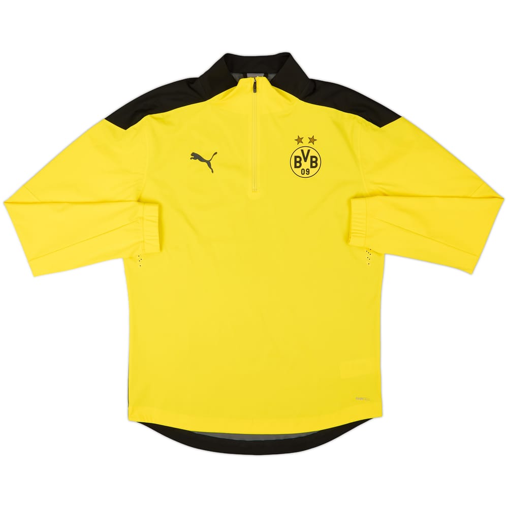 2019-20 Borussia Dortmund Puma 1/4 Zip Drill Top - 9/10 - (L)
