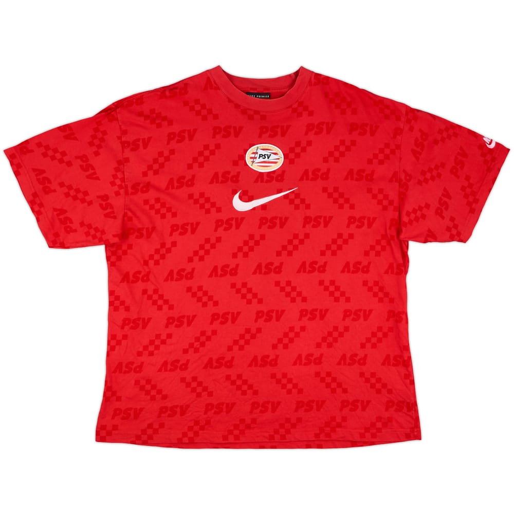 1996-97 PSV Nike Cotton Tee - 8/10 - (XL)