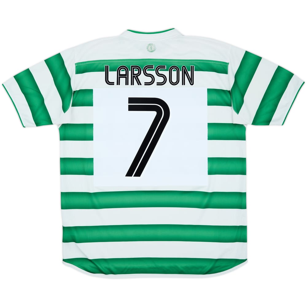 2003-04 Celtic Home Shirt Larsson #7 - 6/10 - (L)