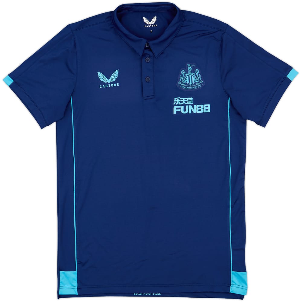 2022-23 Newcastle United Castore Polo Shirt - 8/10 - (S)