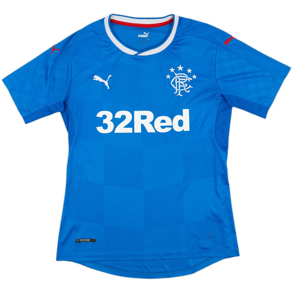 2016-18 Rangers Home Shirt - 8/10 - (M)