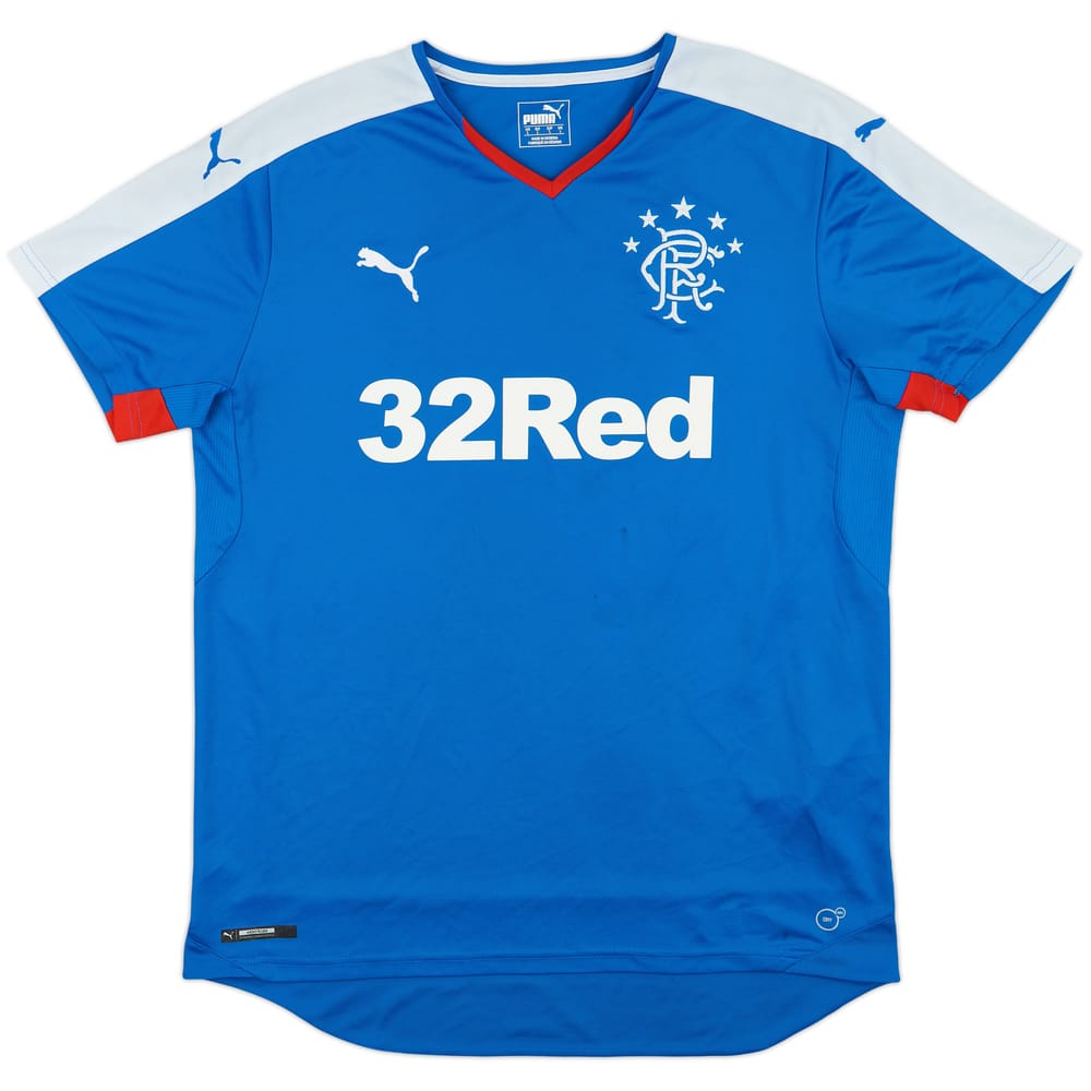 2015-16 Rangers Home Shirt - 7/10 - (L)