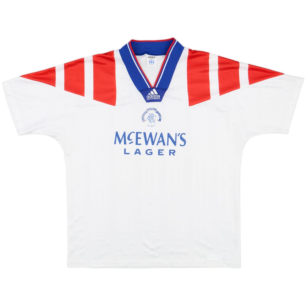 1992-93 Rangers Away Shirt - 8/10 - (L)