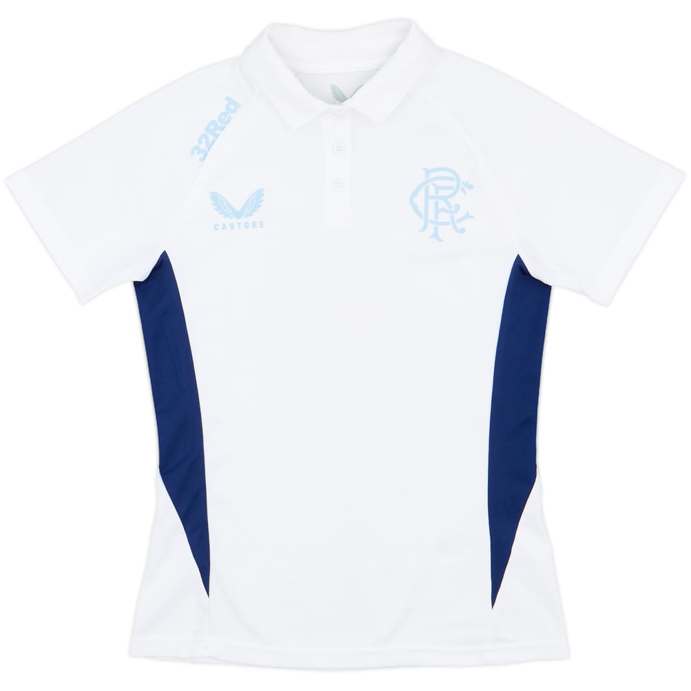 2023-24 Rangers Castore Polo Shirt - 10/10 - (Women's S)
