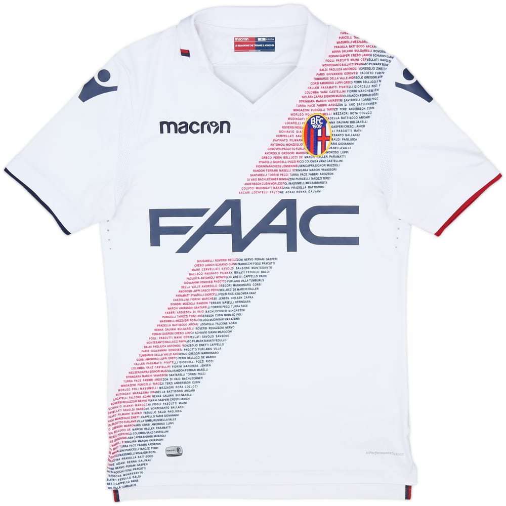 2017-18 Bologna Away Shirt - 10/10 - (M)