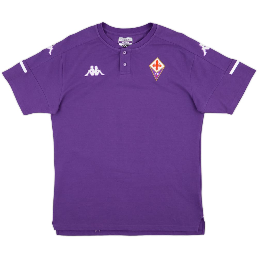 2020-21 Fiorentina Kappa Polo Shirt - 8/10 - (XL)