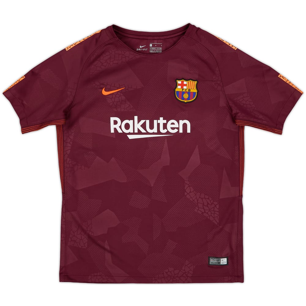 2017-18 Barcelona Third Shirt - 8/10 - (L.Boys)