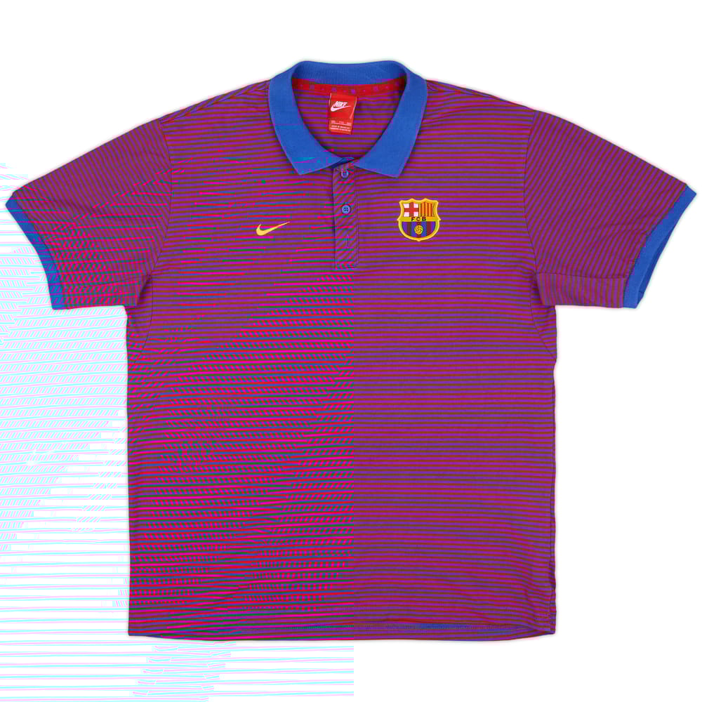 2015-16 Barcelona Nike Polo Shirt - 8/10 - (XXL)