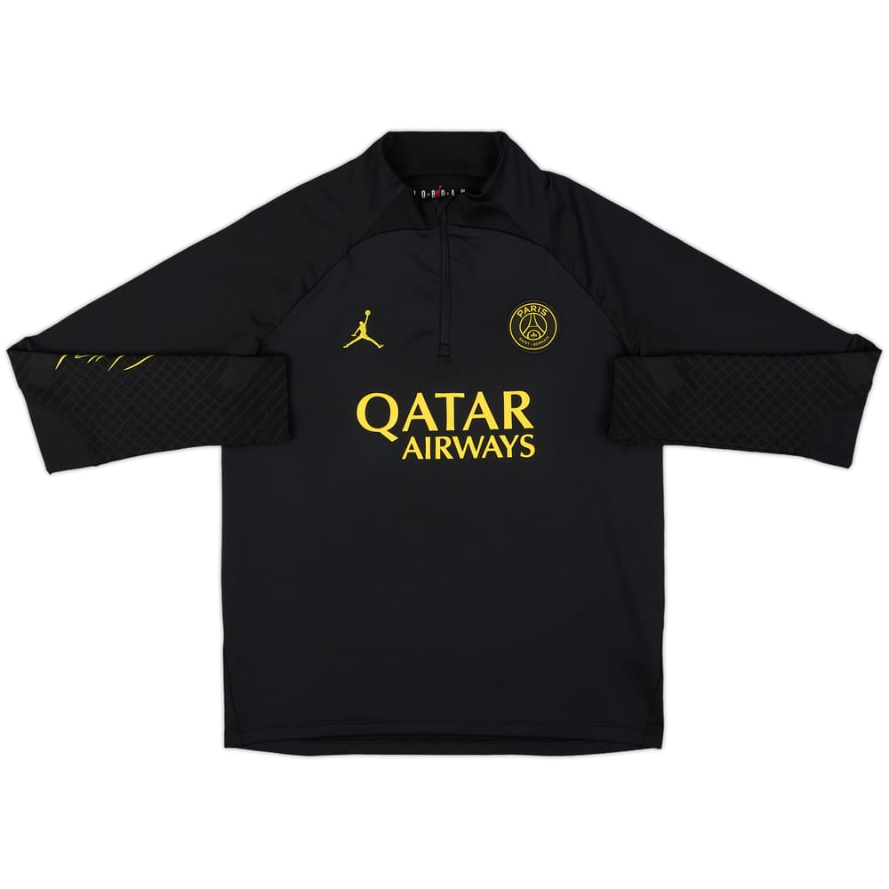 2023-24 Paris Saint-Germain Nike/Jordan 1/4 Zip Drill Top - 8/10 - (XL.Boys)
