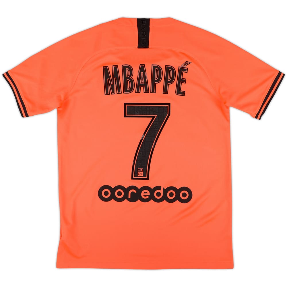 2019-20 Paris Saint-Germain Away Shirt Mbappe #7 - 10/10 - (XL.Boys)