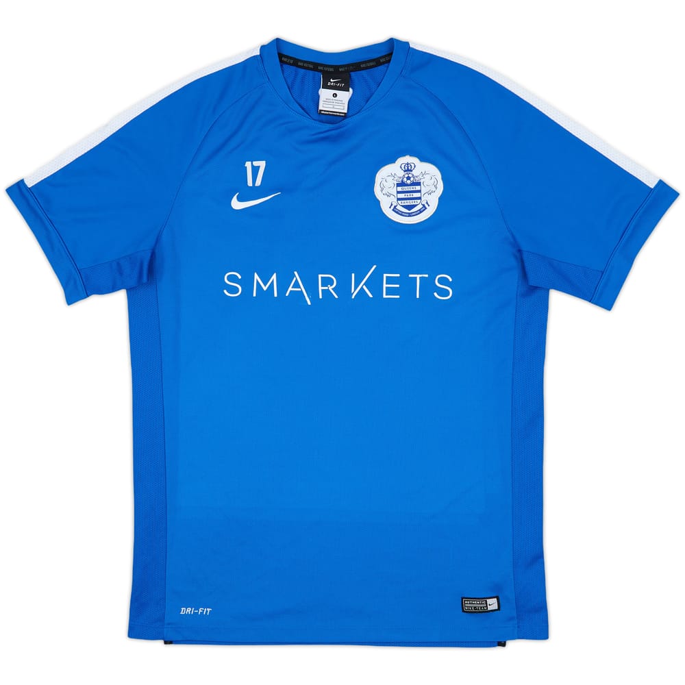 2015-16 QPR Nike Player Issue Training Shirt #17 - 5/10 - (L)