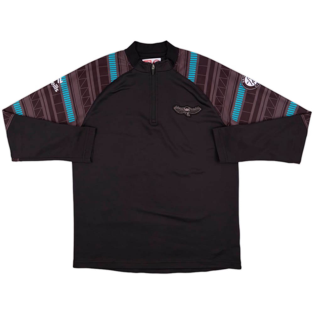 2023-24 Bristol City Staff Issue O'Neills 1/4 Zip Drill Top MP - 8/10 - (L)