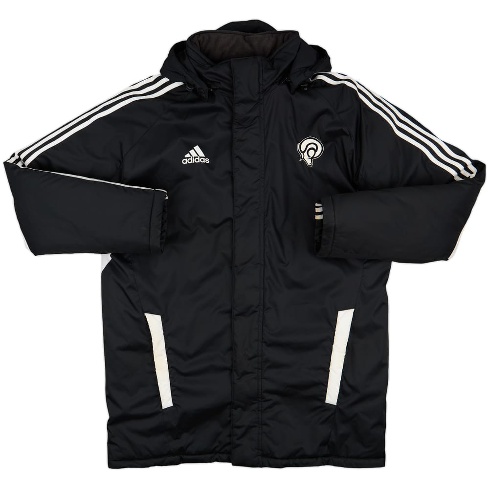 2011-12 Derby County adidas Hooded Padded Bench Coat - 8/10 - (L/XL)