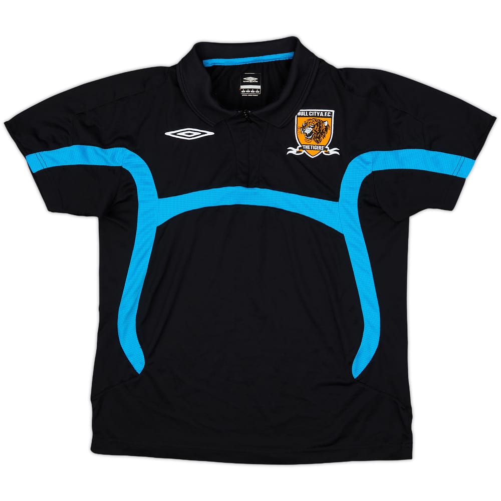 2009-10 Hull City 1/4 Zip Polo Shirt - 10/10 - (S.Boys)