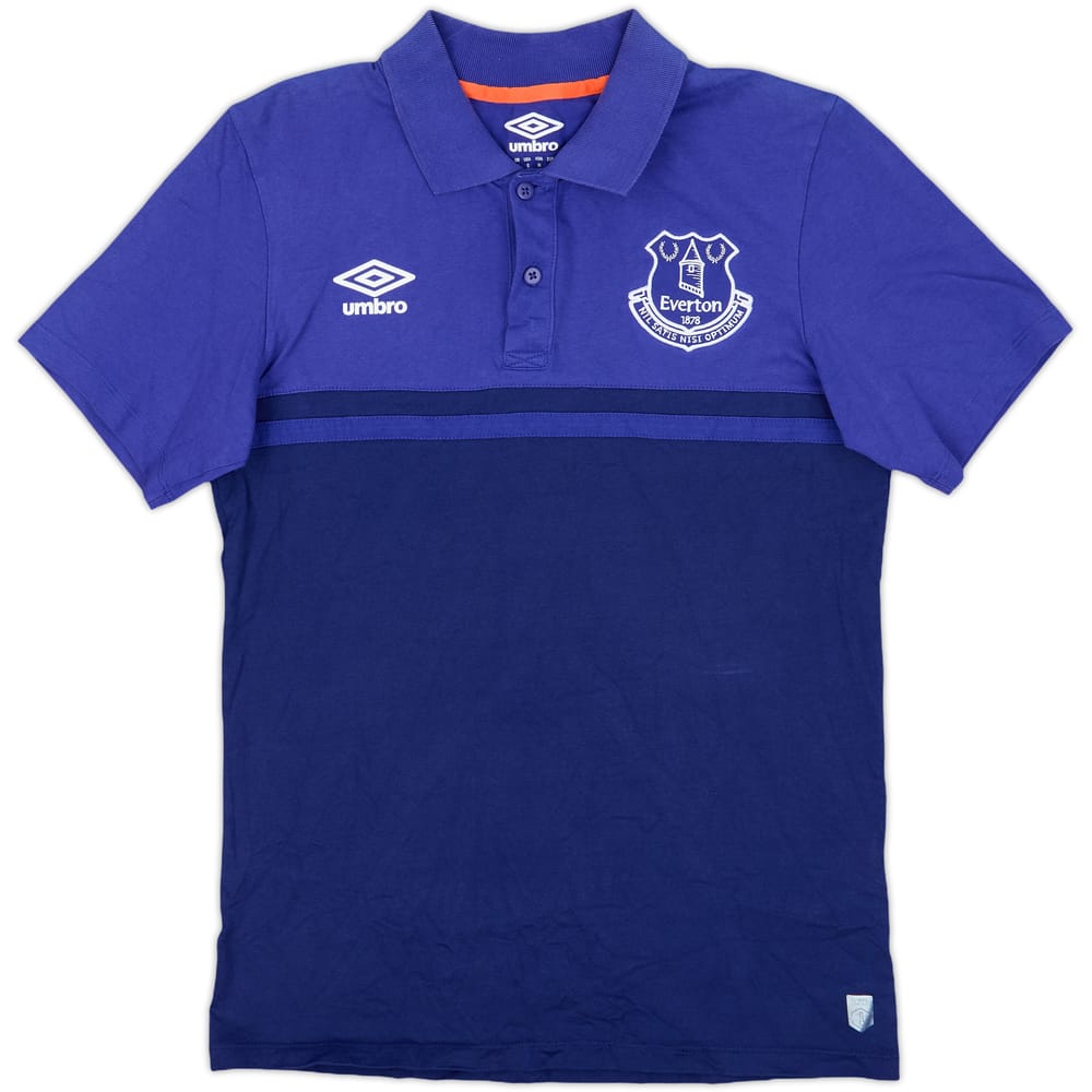 2016-17 Everton Umbro Polo Shirt - 8/10 - (S)