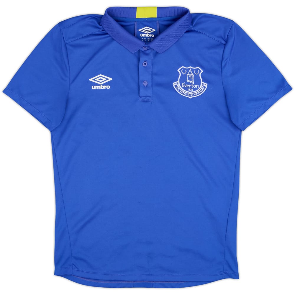 2016-17 Everton Umbro Polo Shirt - 7/10 - (S)