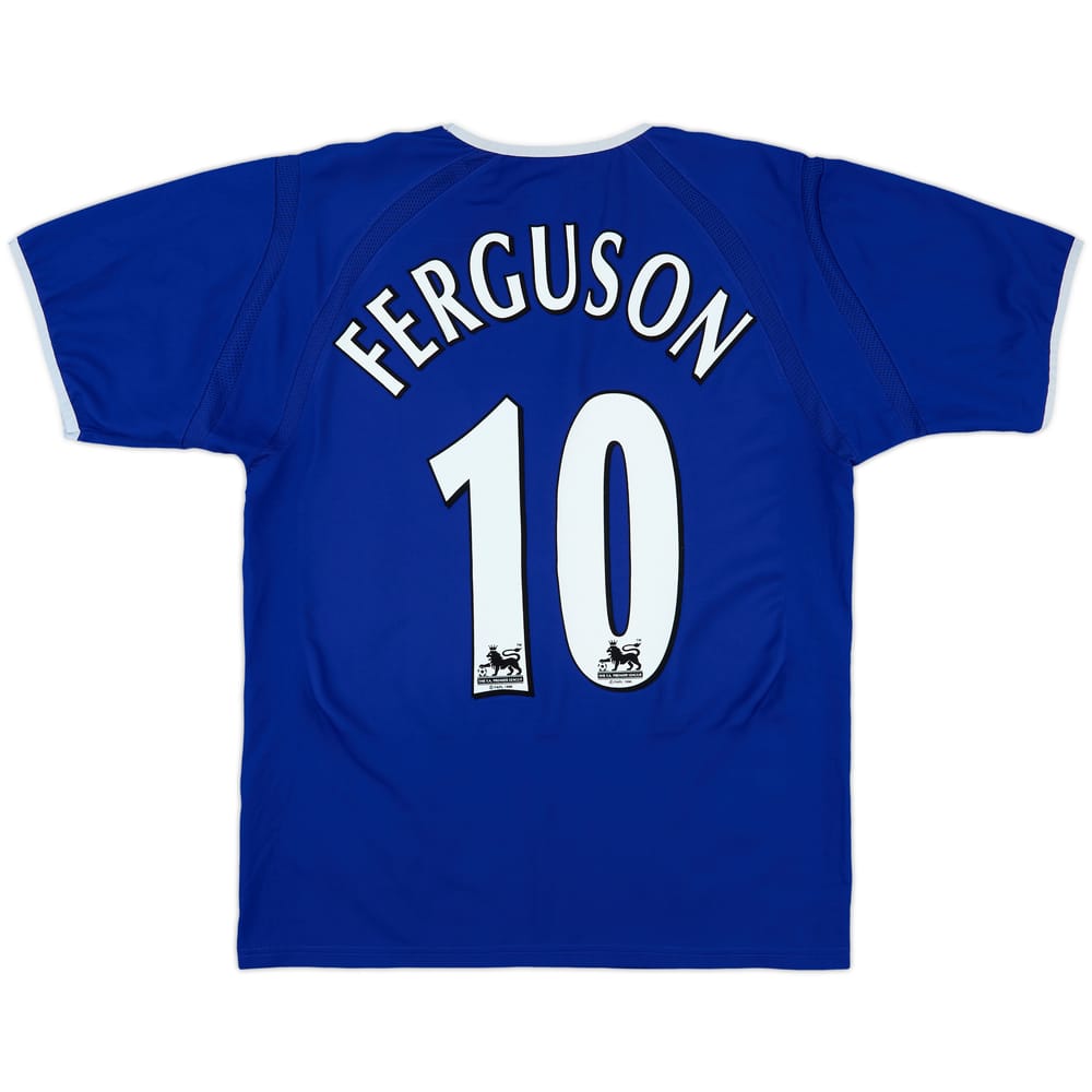 2003-04 Everton Home Shirt Ferguson #10 - 9/10 - (XL.Boys)