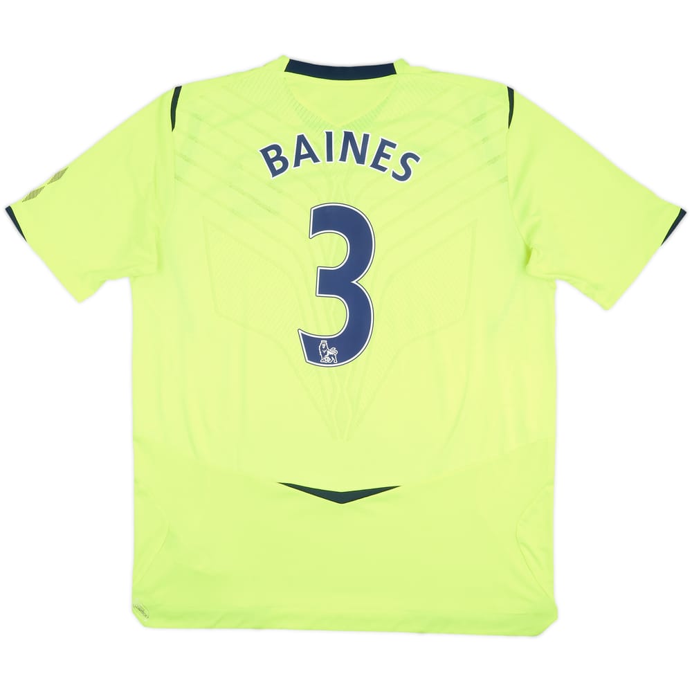 2008-09 Everton Third Shirt Baines #3 - 8/10 - (XL)