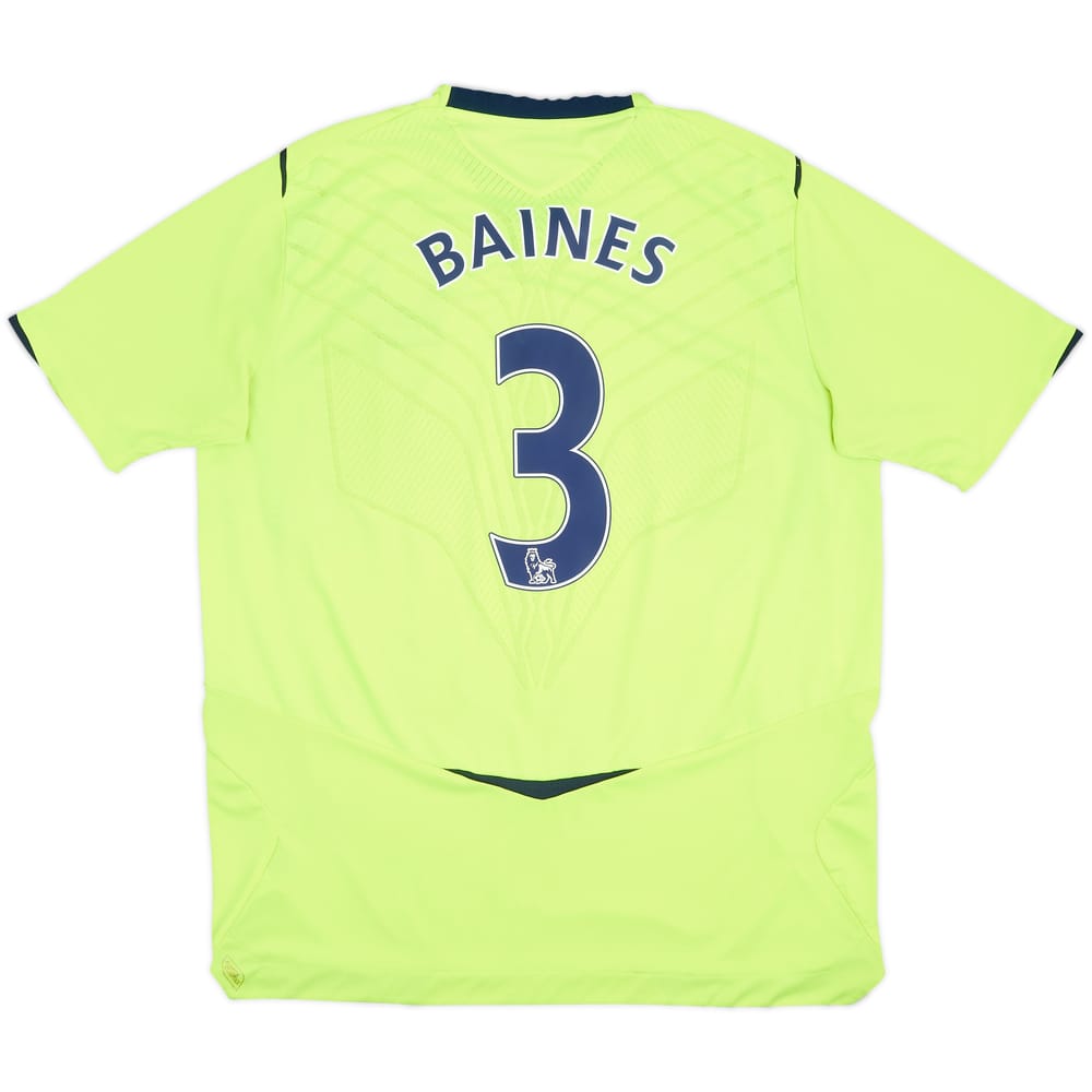 2008-09 Everton Third Shirt Baines #3 - 7/10 - (XL)