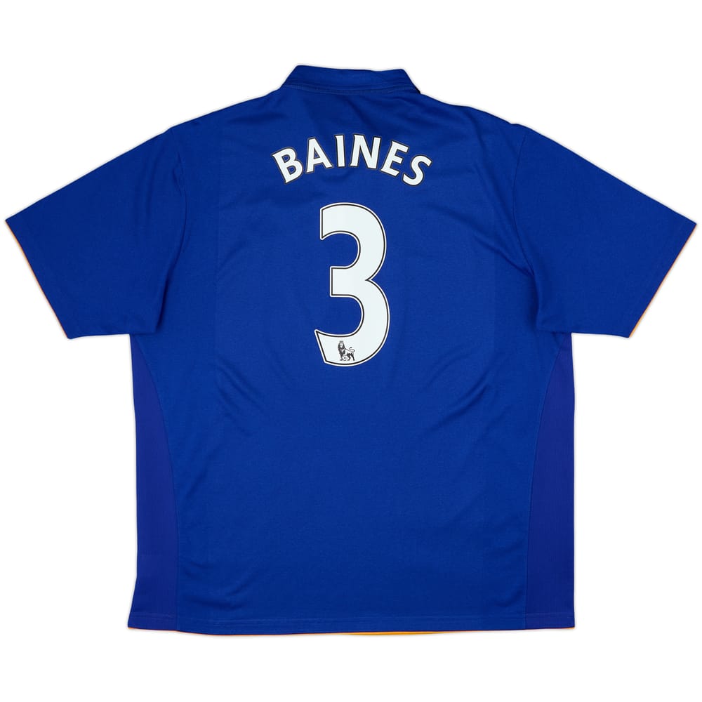 2011-12 Everton Home Shirt Baines #3 - 10/10 - (XL)