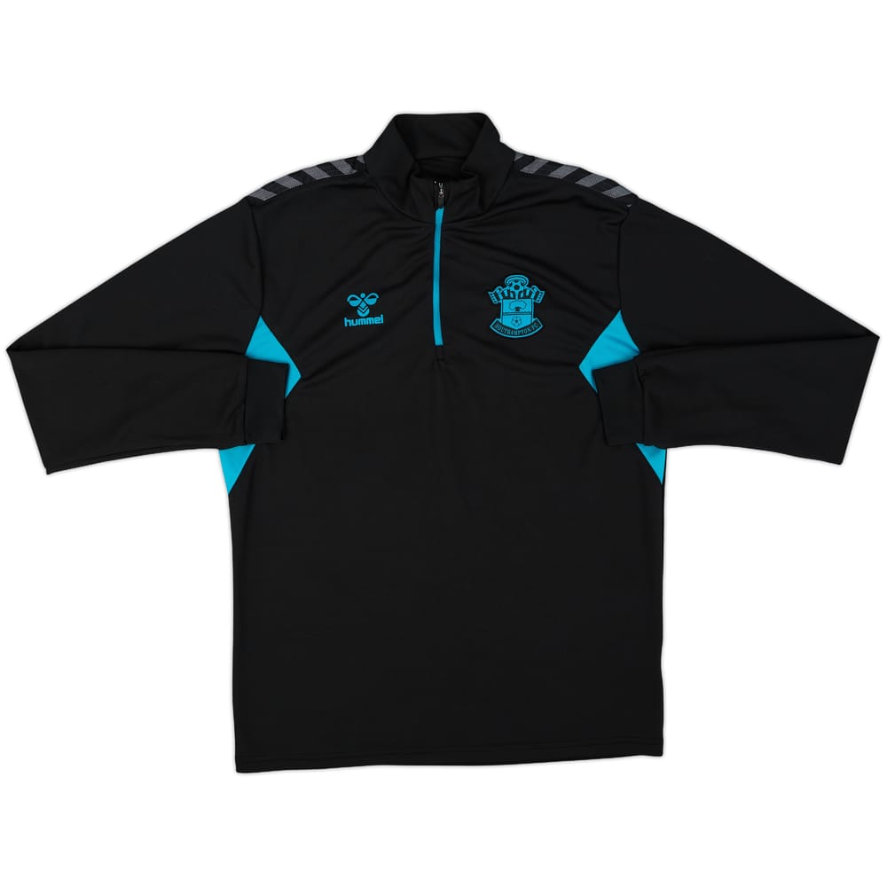 2023-24 Southampton Hummel 1/4 Zip Drill Top - 8/10 - (L)