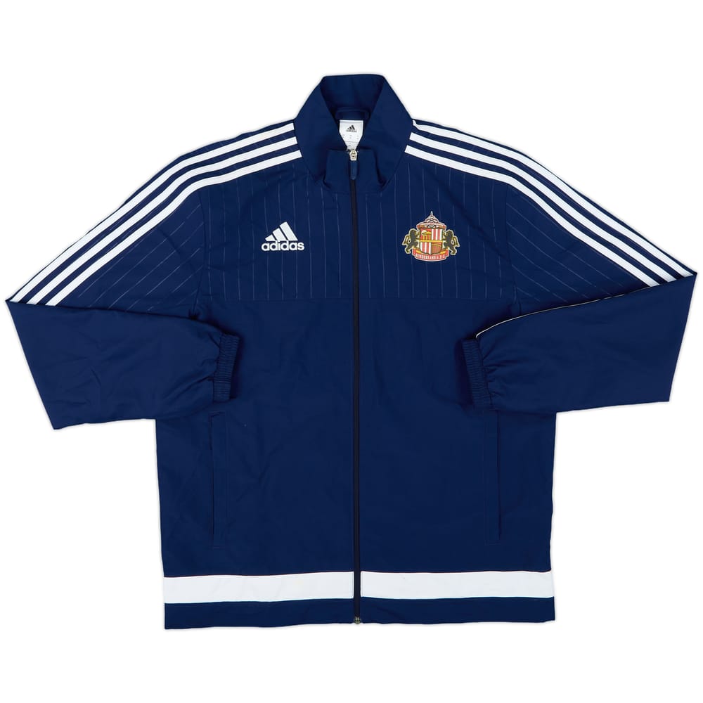 2015-16 Sunderland adidas Track Jacket - 8/10 - (M)