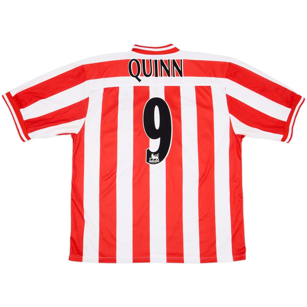 1999-00 Sunderland Home Shirt Quinn #9 - 8/10 - (XXL)