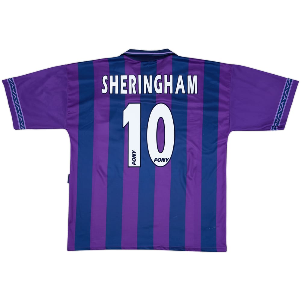 1995-97 Tottenham Camiseta Visitante Sheringham #10 - 7/10 - (L)