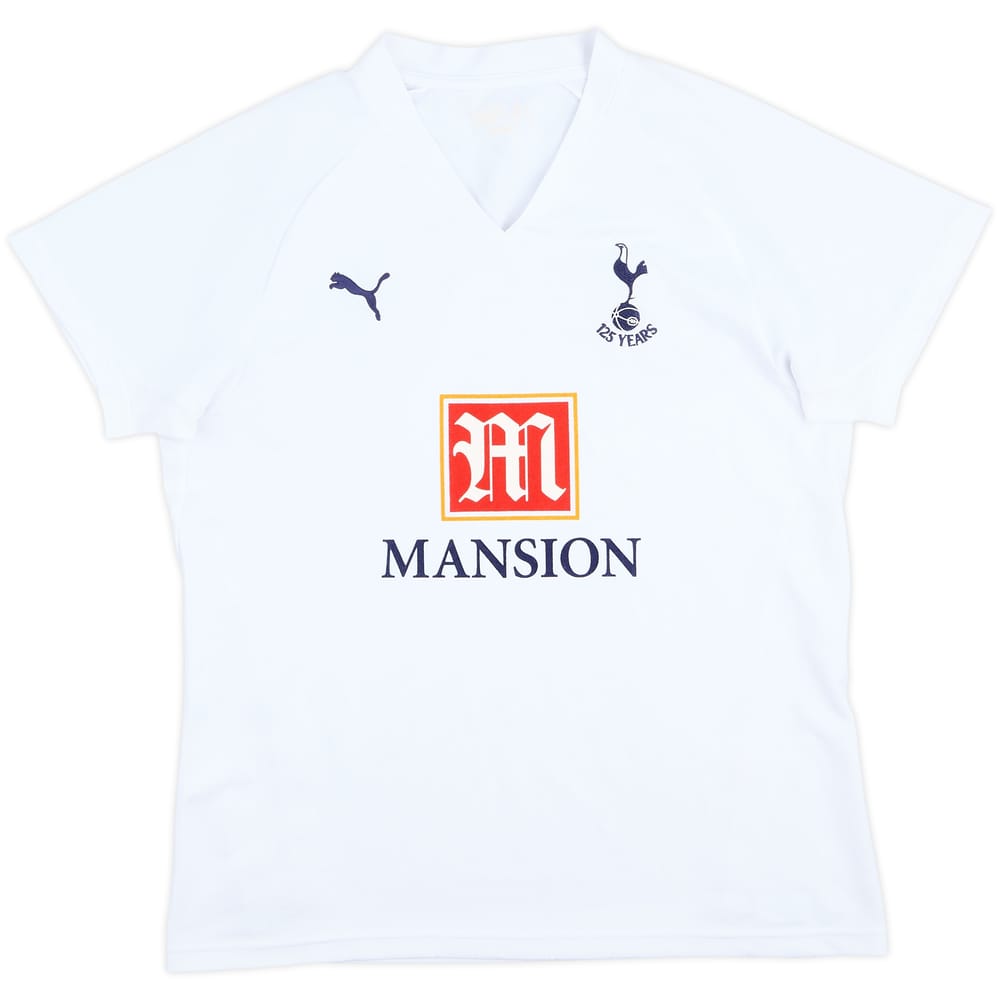 2007-08 Tottenham Home Shirt - 8/10 - (Women's XL)